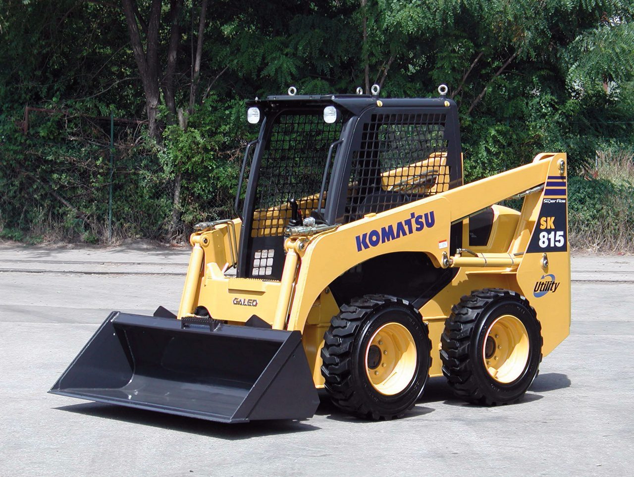 Komatsu SK815 Skid Steer Backhoe Loader service repair manual download